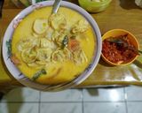Foto langkah ke 3 dari resep Telur dadar kuah santan.