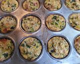 Foto del paso 3 de la receta: Muffins de zapallitos (sin harina)
