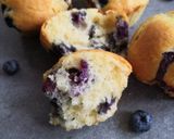 Une image de l'étape 3 de Muffins moelleux aux myrtilles.