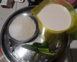 Foto langkah ke 1 dari resep Lapis sagu pandan.