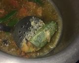 A picture of step 5 of Mater pulao.