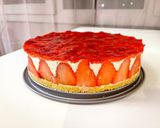 Une image de l'étape 16 de Cheesecake à la fraise 🍓 triple texture.