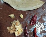 A picture of step 2 of Coconut Chana Dal.