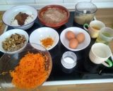 Foto del paso 1 de la receta: Bizcocho de zanahoria y chocolate