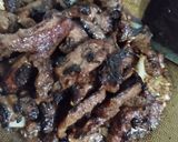 Gambar langkah 5 resipi Mongolian Beef Stir-Fry.
