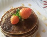 Foto langkah ke 4 dari resep Pancake Pisang Strowbery Kebun Sendiri (MPASI 1+).