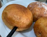 Foto langkah ke 12 dari resep Bomboloni Custard / Donat Isi Custard Mudah.