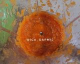Foto langkah ke 3 dari resep Pancake biji pepaya dan saus kulit pepaya.