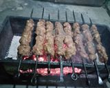 A picture of step 7 of Behari Kabab.