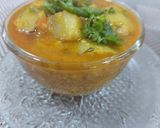 A picture of step 3 of Bottle gourd with chana dal.