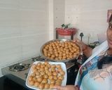 A picture of step 4 of तिळगुळाचे लाडू।तिळगुड लड्डू.