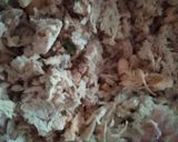 A picture of step 4 of Chicken bread (sunflower 🌻).