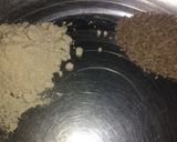 A picture of step 2 of Walnut jaggery candy.
