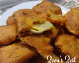 A picture of step 2 of Chayote or Chow Chow Fritters.