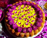 عکس مرحله 2 از دستور کیک گلاب و زعفران با کرم زعفرانی(کیکروزپدر)🥰