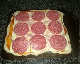 Foto del paso 4 de la receta Pizza casera de pepperoni
