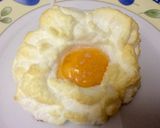Foto del paso 4 de la receta Huevos nube con jamón☁️🍳⛅️