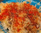 A picture of step 2 of Baked egg n sweet bacon hash browns.