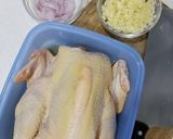 滑不留口, 宴客造節菜【香蔥麻油雞🐔】的食譜步驟1照片