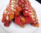 A picture of step 3 of Churros.