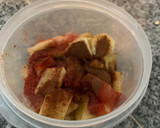 Foto del paso 2 de la receta: Tortitas de avena con fruta madura y canela