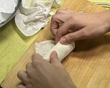 西杏鮮蝦捲的食譜步驟9照片