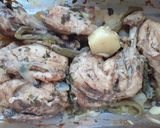Foto del paso 6 de la receta: Pollo al horno con papas doradas