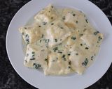 Foto del paso 1 de la receta: Raviolones de mozzarella & panceta ahumada