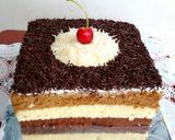 Foto langkah ke 8 dari resep Bolu lapis tiramisu kukus.