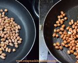 A picture of step 2 of BEERAKAYA PACHADI (Ridge gourd Chutney).