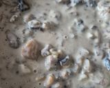 Une image de l'étape 3 de Coquilles cabillaud gambas et champignons 🍄 au Cookeo infnity.
