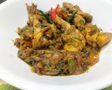 A picture of step 4 of Curry Leaf Pepper Chicken.
