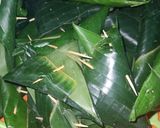 Foto langkah ke 3 dari resep Kue lupis ketan durian (Lopes).