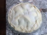 Tarta de espinaca con masa de hojaldre