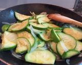 Foto del paso 1 de la receta: Revuelto de zapallito y jamón 