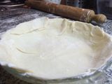 Tarta de espinaca con masa de hojaldre