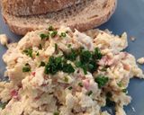 A picture of step 4 of Scrambled egg & bacon.