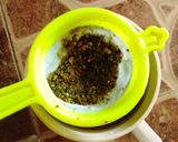 A picture of step 7 of Arabian tea.