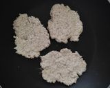 Foto langkah ke 2 dari resep Pancake tipis 2 bahan diet.