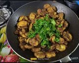 A picture of step 4 of Dry Arbi Masala.
