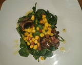 Foto del paso 11 de la receta: Ensalada de espinacas con tocino mixta