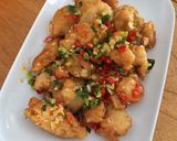 Foto langkah ke 7 dari resep Ayam tepung cabe garam.