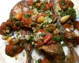 Foto del paso 9 de la receta: Jurellillos blancos con charmela picante y alcaparras