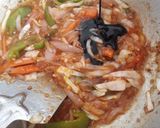 A picture of step 1 of Noodles.
