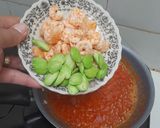 Foto langkah ke 3 dari resep Sambal Udang Pete Kemangi.
