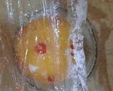 A picture of step 7 of Pineapple Dome Cake.