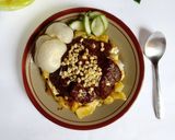Foto langkah ke 5 dari resep Tahu Tek / Tahu Telur Surabaya.