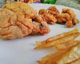 A picture of step 7 of KFC Style crispy broast.