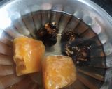 A picture of step 10 of Gujarati festive thali.