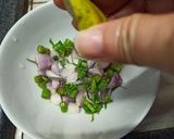 Foto langkah ke 5 dari resep Fetucini Aglio Olio sambal matah.